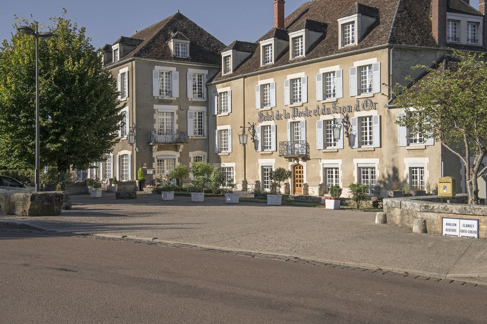 Hotel Restaurant De La Poste & Du Lion D'Or Vézelay Zewnętrze zdjęcie